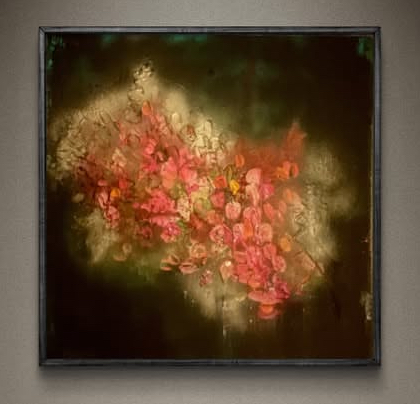 Black is beautiful 80 x 80 cm