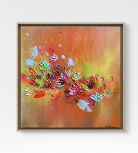 monday morning 80 x 80 cm