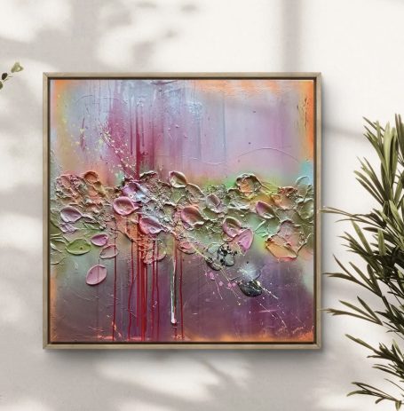 Yoake (Morgenröte) 80 x 80 cm