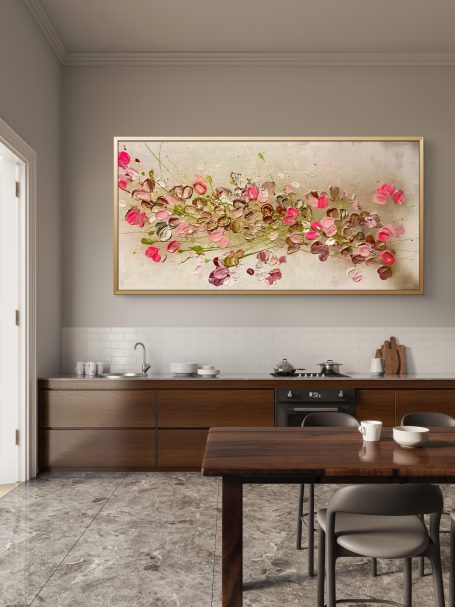 Mein Kopf feiert Frühling 50 x 100 cm