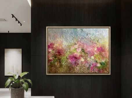 Blühende Stille 60 x 80 cm